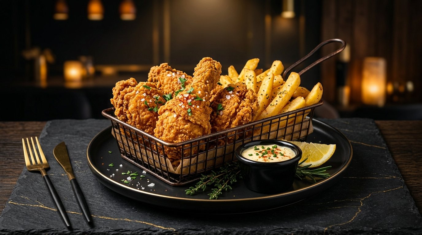 CLASSIC CHICKEN & CHIPS PLATTER