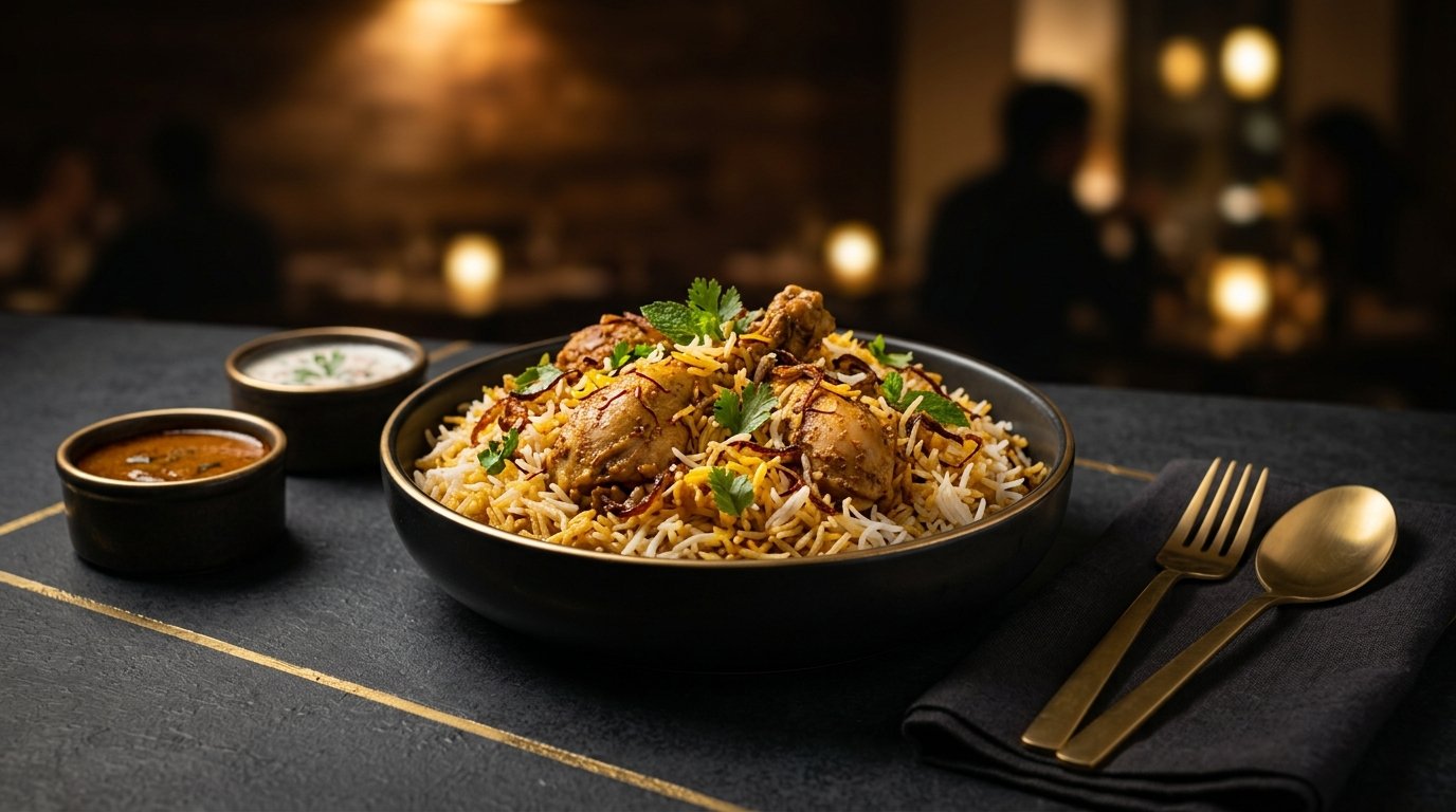 HYDERABADI CHICKEN DUM BIRYANI