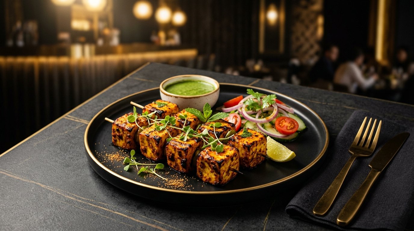 CHARGRILLED COTTAGE PANEER TIKКА